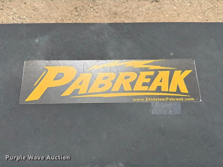 image for item MZ9995 Pabreak skid steer tiller