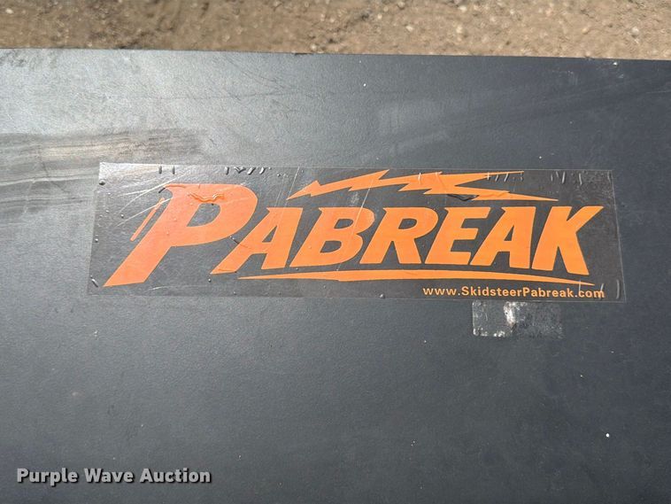 image for item MZ9996 Pabreak skid steer tiller