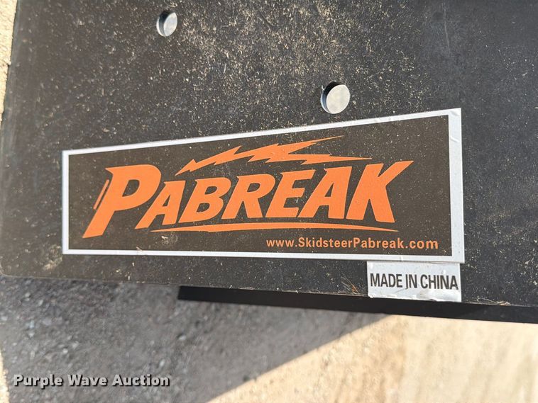 image for item MZ9997 Pabreak skid steer bucket