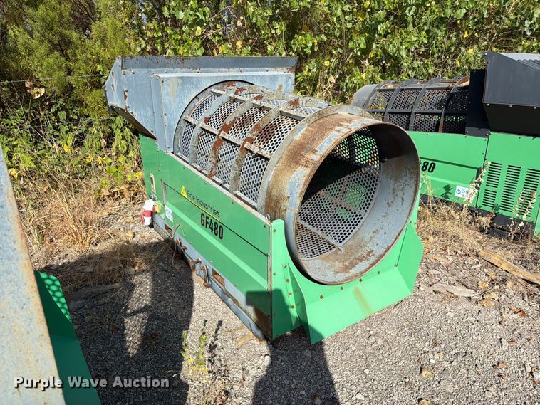 image for item NC9858 (12) Erie Industries GF480 trommel screens