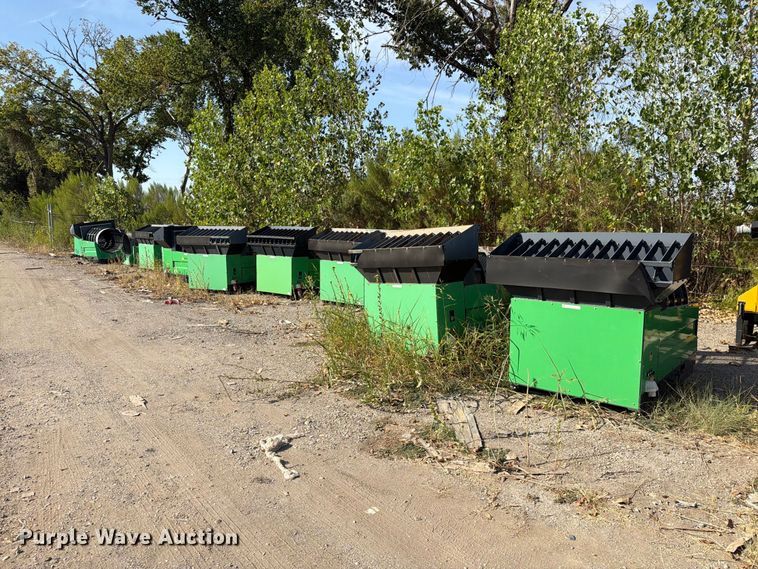 image for item NC9858 (12) Erie Industries GF480 trommel screens