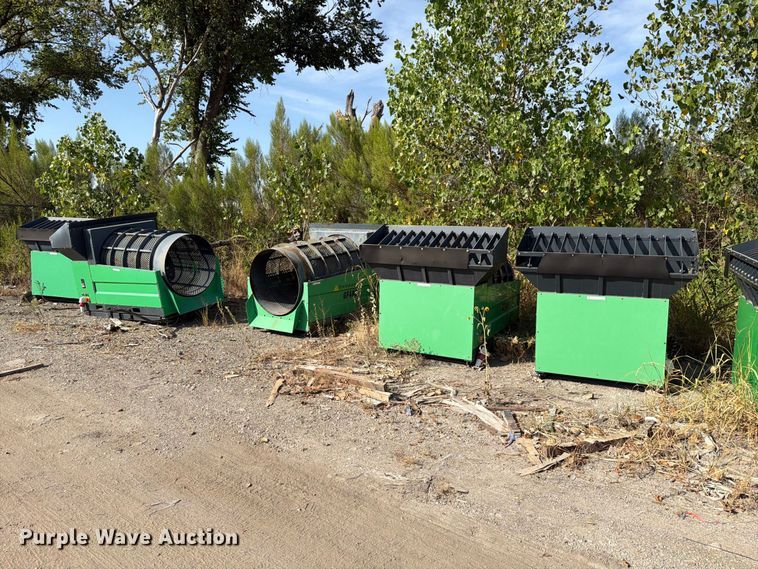 image for item NC9858 (12) Erie Industries GF480 trommel screens