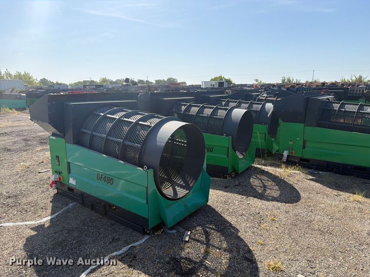 (12) Erie Industries GF480 trommel screens