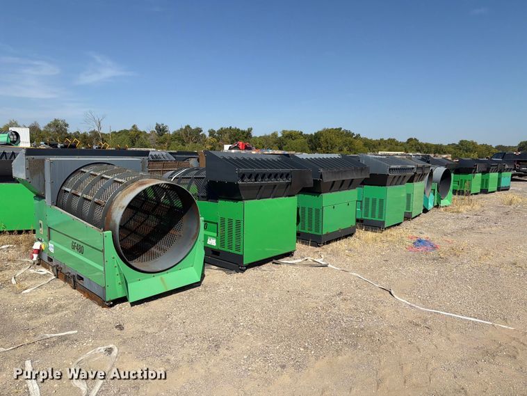 image for item NC9861 (12) Erie Industries GF480 trommel screens