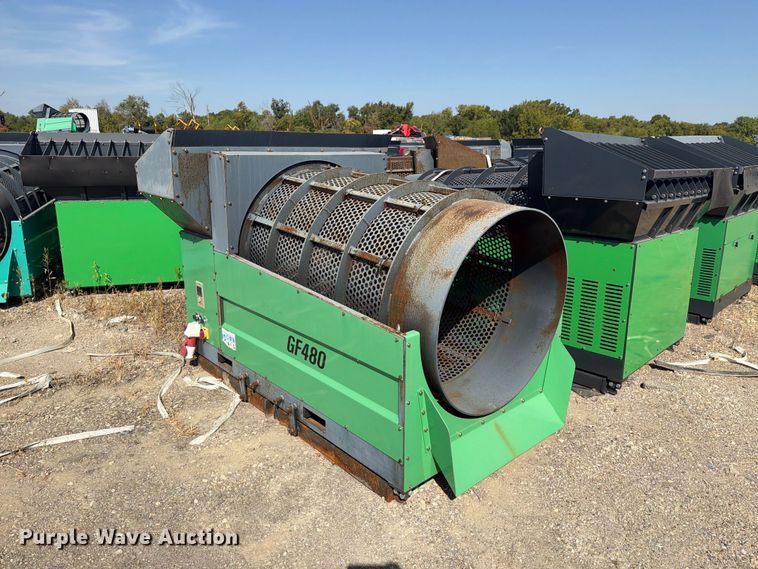 image for item NC9861 (12) Erie Industries GF480 trommel screens