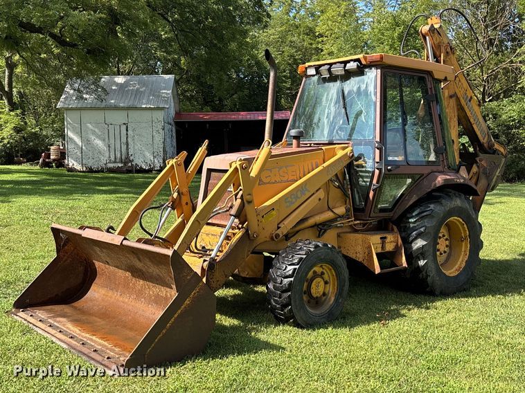 image for item NM9887 1991 Case 580K backhoe