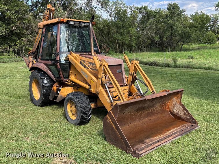 image for item NM9887 1991 Case 580K backhoe
