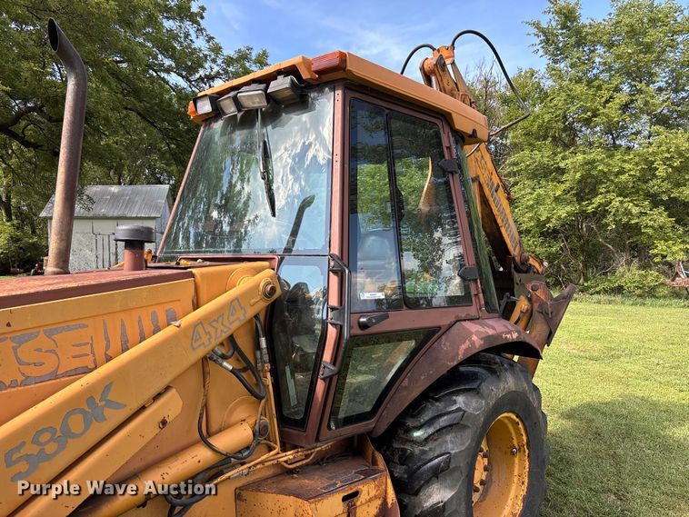 image for item NM9887 1991 Case 580K backhoe
