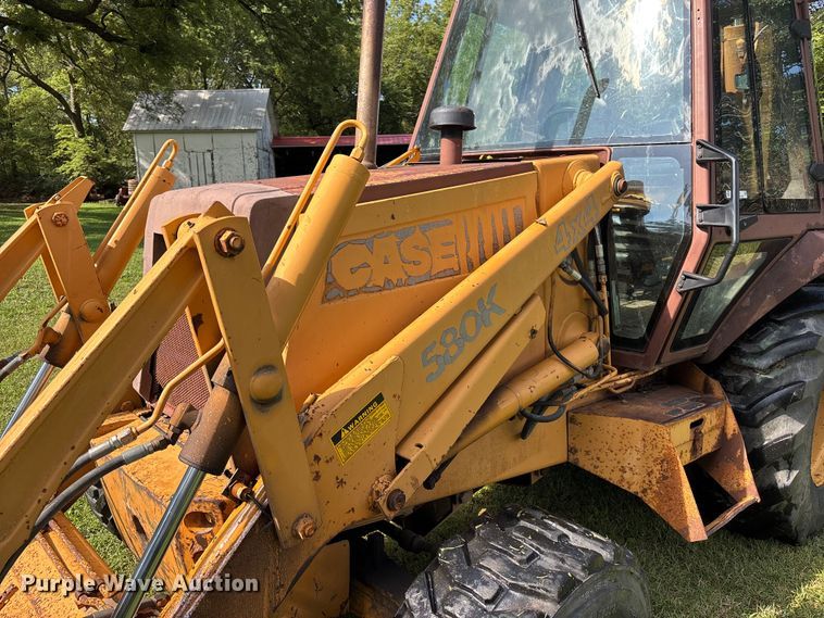 image for item NM9887 1991 Case 580K backhoe