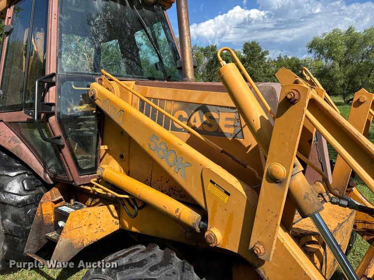 image for item NM9887 1991 Case 580K backhoe