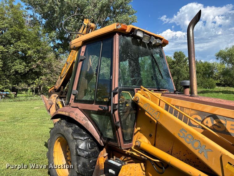 image for item NM9887 1991 Case 580K backhoe