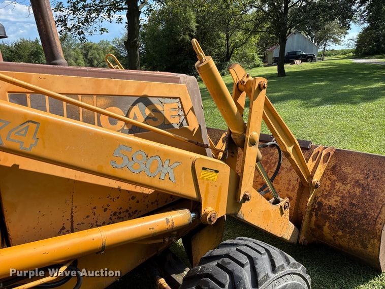image for item NM9887 1991 Case 580K backhoe
