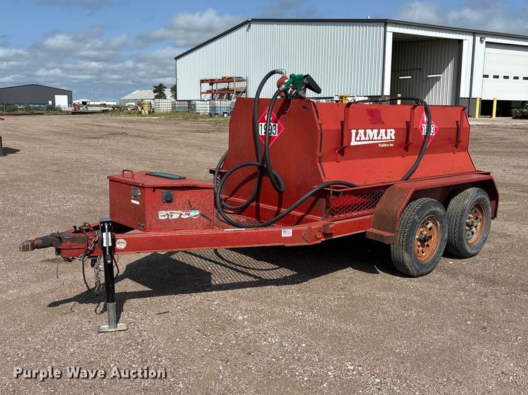 2015 Lamar fuel trailer
