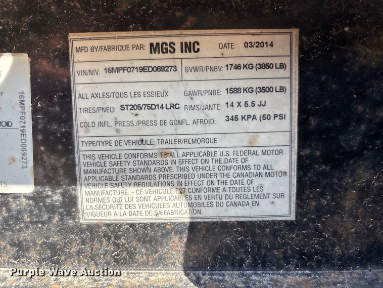image for item NM9946 2014 Caterpillar XQ20-4 generator