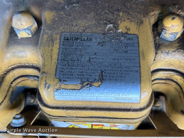 image for item NM9947 2014 Caterpillar XQ20-4 generator