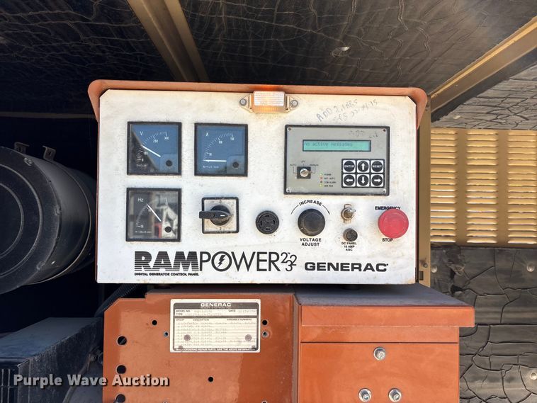 image for item NM9958 2002 Generac 2823260100 generator
