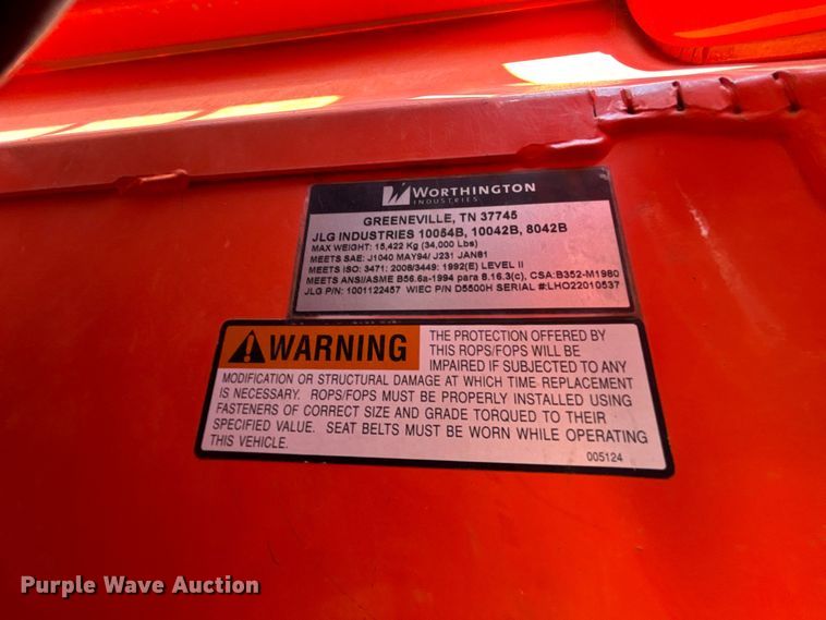 image for item NM9960 2015 JLG 6042 telehandler