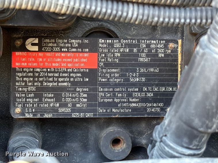 image for item NM9960 2015 JLG 6042 telehandler