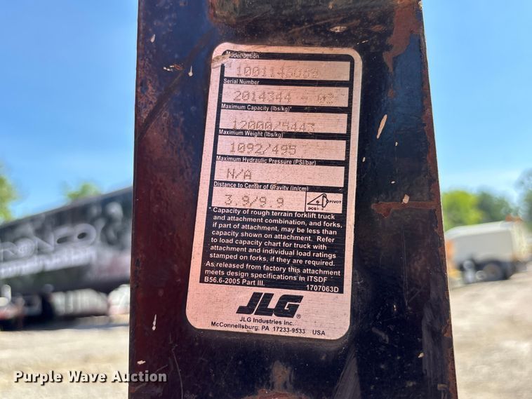 image for item NM9960 2015 JLG 6042 telehandler