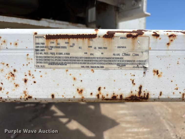 image for item YA3529 2015 Bandit 200UC wood chipper