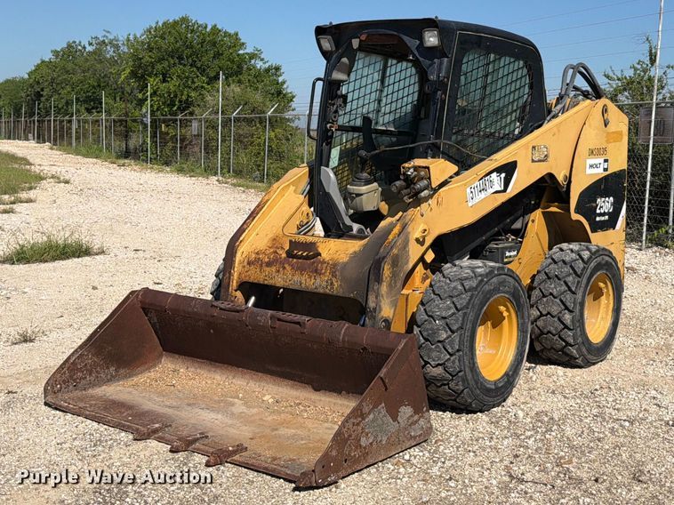 image for item YA3542 2007 Caterpillar 256C skid steer loader