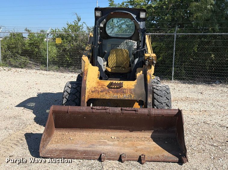 image for item YA3542 2007 Caterpillar 256C skid steer loader