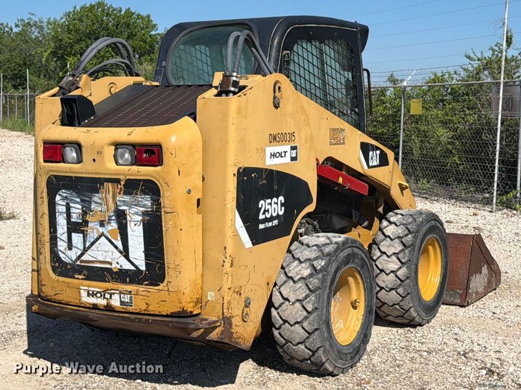 image for item YA3542 2007 Caterpillar 256C skid steer loader
