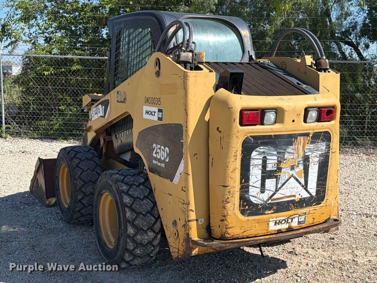 image for item YA3542 2007 Caterpillar 256C skid steer loader