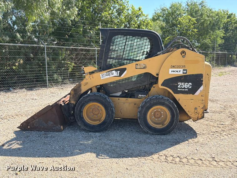 image for item YA3542 2007 Caterpillar 256C skid steer loader