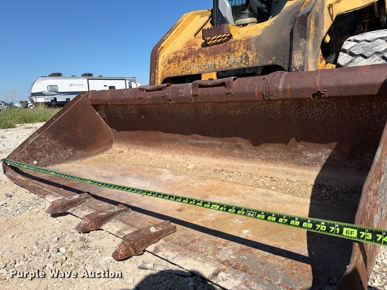 image for item YA3542 2007 Caterpillar 256C skid steer loader