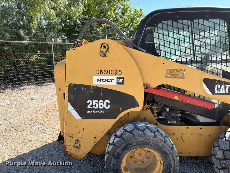 image for item YA3542 2007 Caterpillar 256C skid steer loader