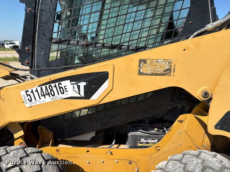 image for item YA3542 2007 Caterpillar 256C skid steer loader