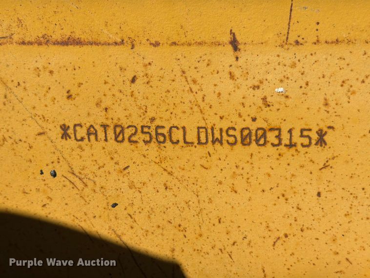 image for item YA3542 2007 Caterpillar 256C skid steer loader