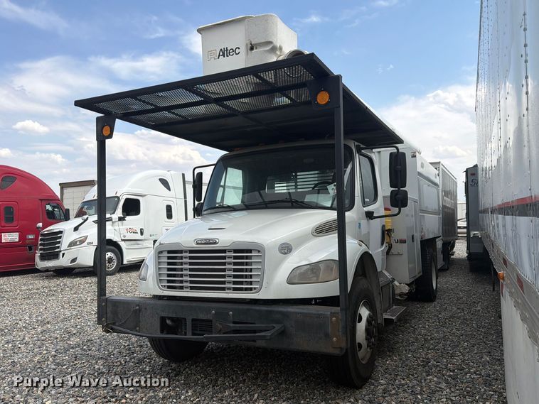 2015 Freightliner Business Class M2 forestry bucket truck