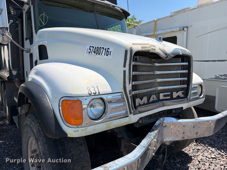 image for item YA4130 2004 Mack Granite CV713 dump truck