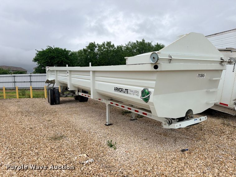 image for item YA4186 2025 Armor Lite ALD-38 end dump trailer