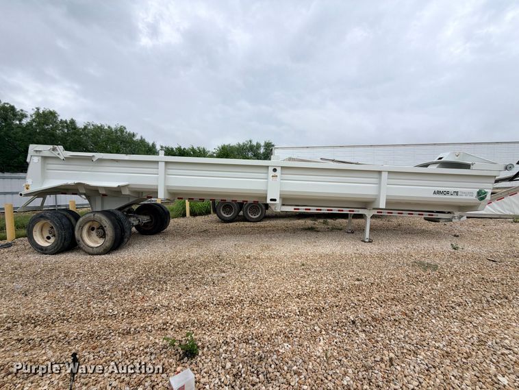image for item YA4186 2025 Armor Lite ALD-38 end dump trailer