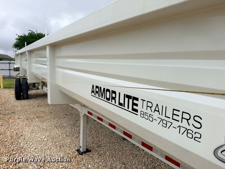 image for item YA4186 2025 Armor Lite ALD-38 end dump trailer