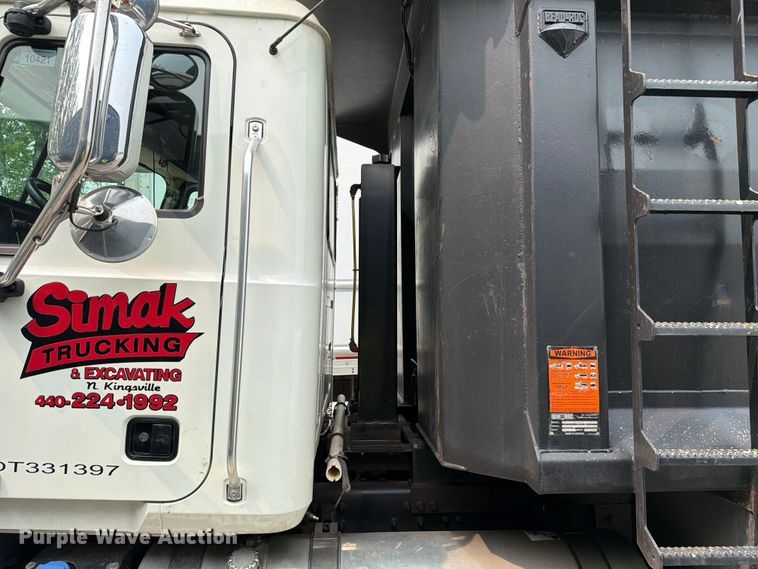 image for item YA4191 2024 Mack Granite dump truck