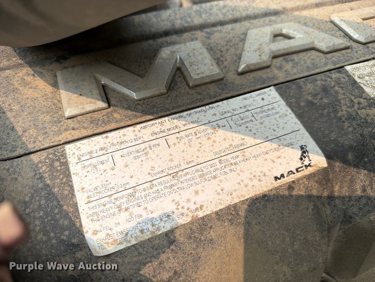 image for item YA4191 2024 Mack Granite dump truck