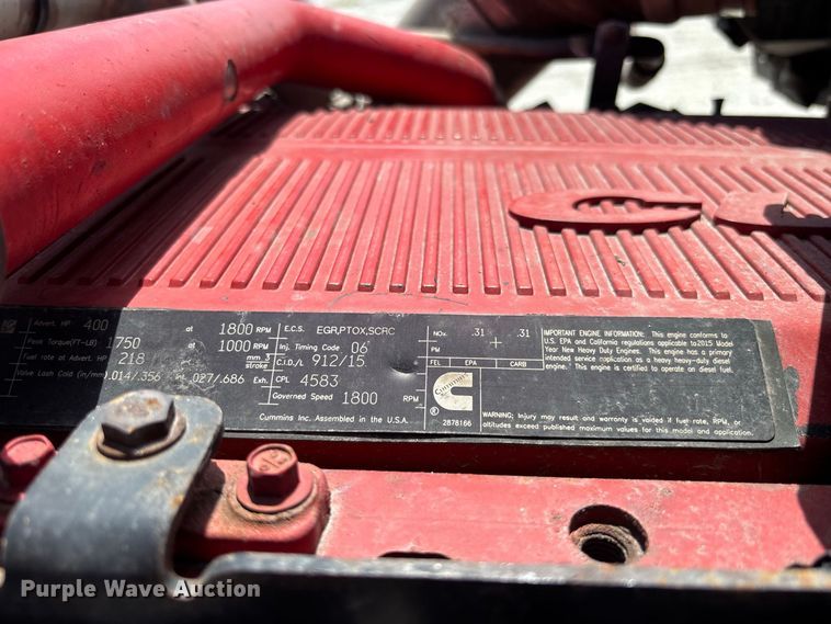 image for item YA4267 2016 Kenworth T680 dump truck