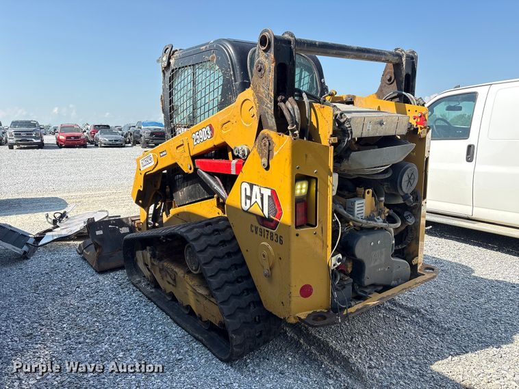 image for item YA4350 2022 Caterpillar 259D3 tracked skid steer loader
