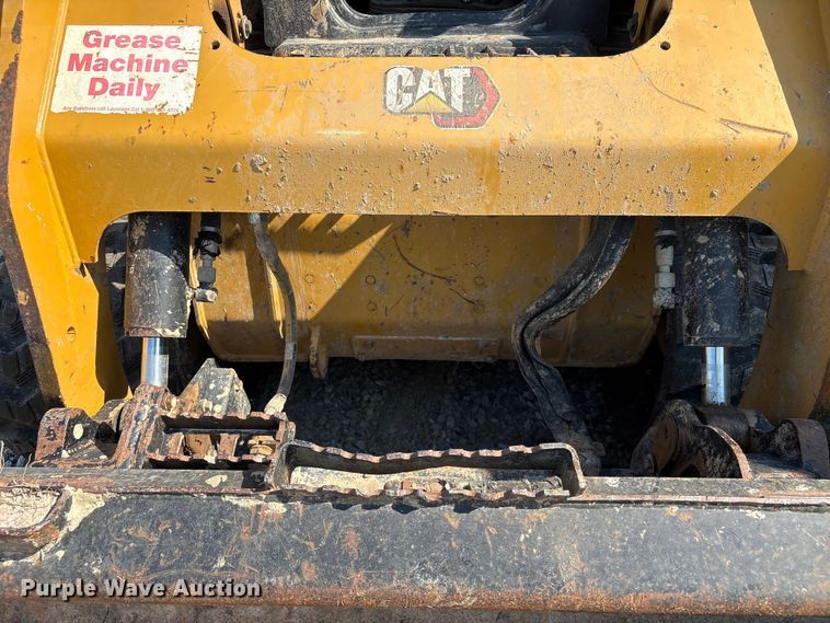 image for item YA4350 2022 Caterpillar 259D3 tracked skid steer loader