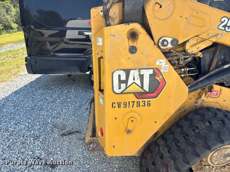 image for item YA4350 2022 Caterpillar 259D3 tracked skid steer loader