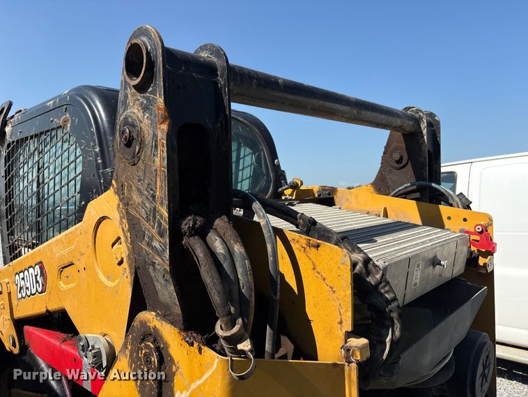 image for item YA4350 2022 Caterpillar 259D3 tracked skid steer loader