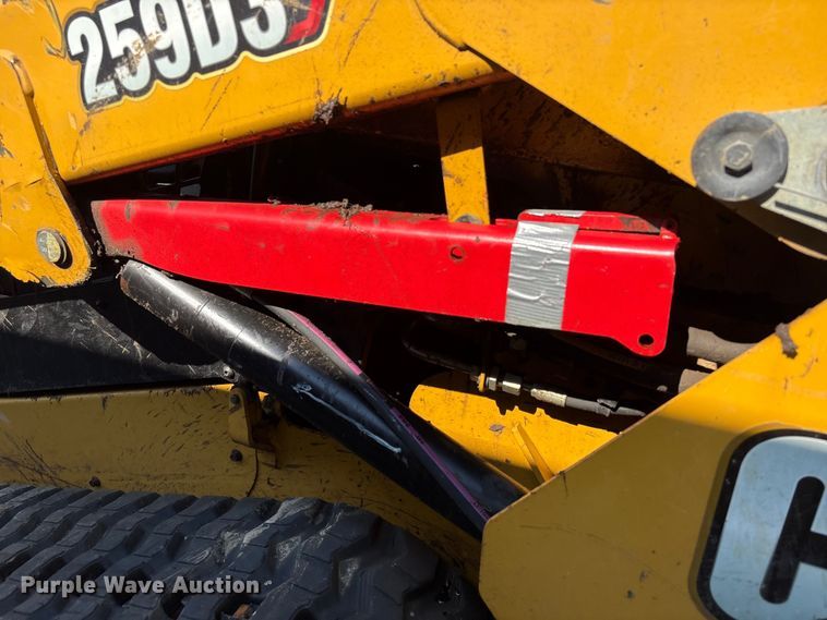image for item YA4350 2022 Caterpillar 259D3 tracked skid steer loader