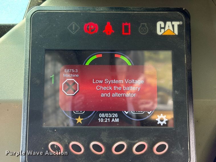 image for item YA4350 2022 Caterpillar 259D3 tracked skid steer loader