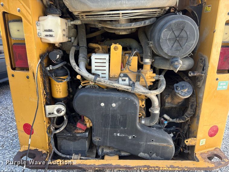 image for item YA4350 2022 Caterpillar 259D3 tracked skid steer loader