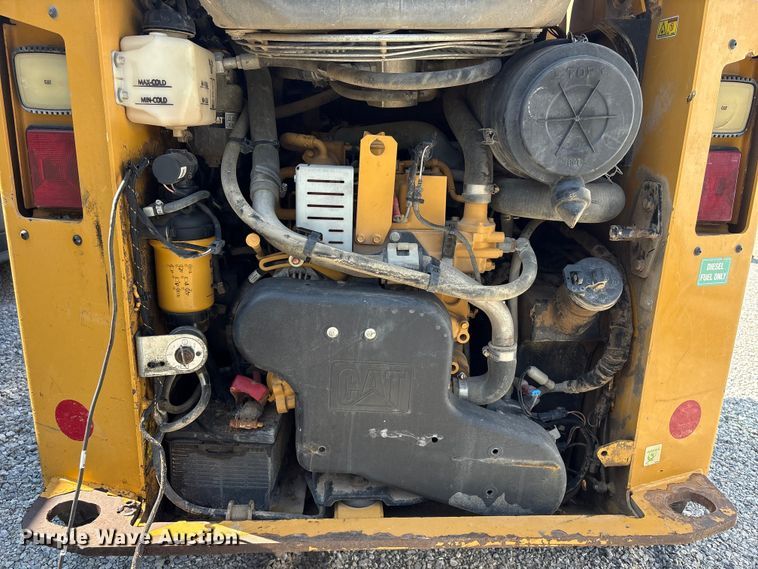image for item YA4350 2022 Caterpillar 259D3 tracked skid steer loader