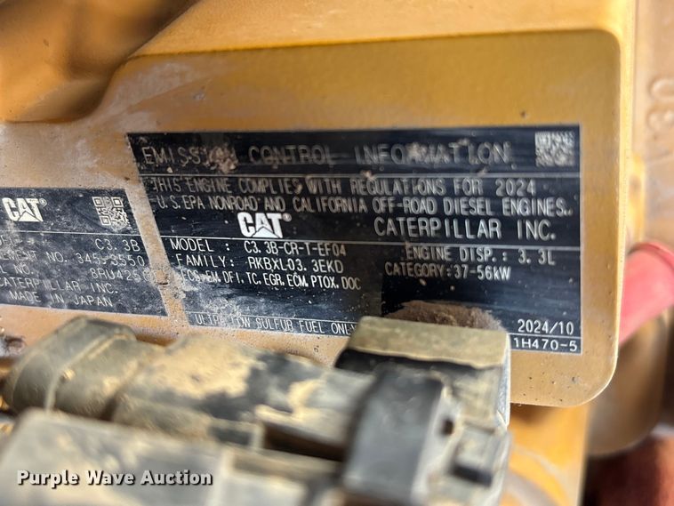 image for item YA4350 2022 Caterpillar 259D3 tracked skid steer loader